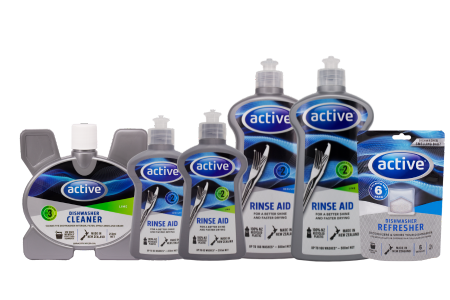 Active Rinse aid & Cleaners
