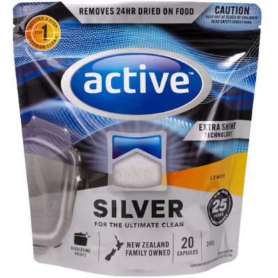 QP1303 Active Silver Capsules 20s Lemon