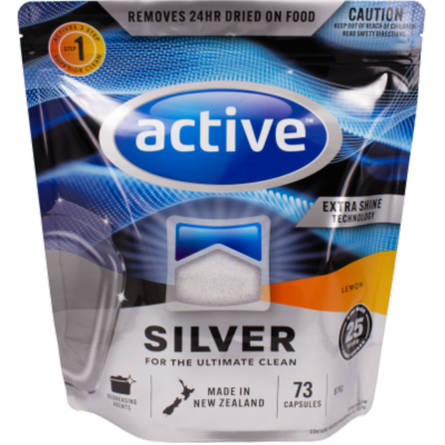 ACTIVE SILVER CAPSULES 73’S - LEMON
