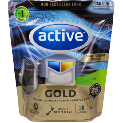 ACTIVE GOLD CAPSULES 38’S - LIME